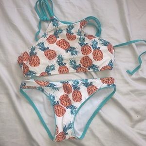 pineapple bikini set